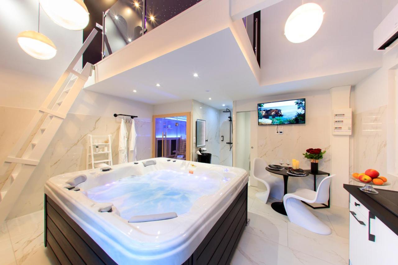 Sweety Loft Suites Romantique Avec Jacuzzi Friville-Escarbotin Luaran gambar