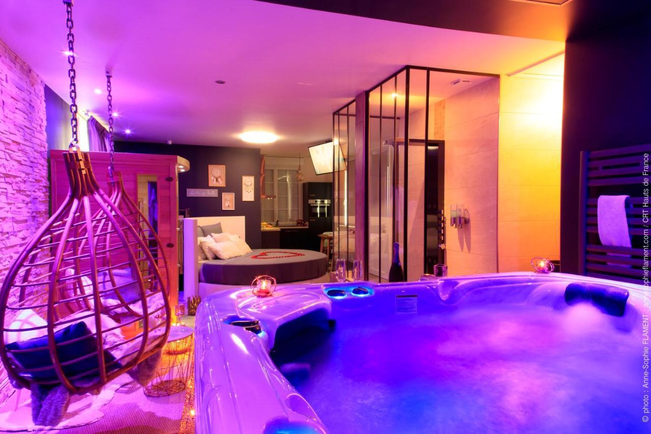 Sweety Loft Suites Romantique Avec Jacuzzi Friville-Escarbotin Luaran gambar