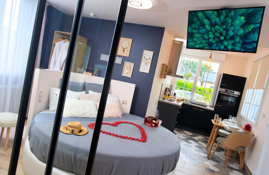 Sweety Loft Suites Romantique Avec Jacuzzi Friville-Escarbotin Luaran gambar